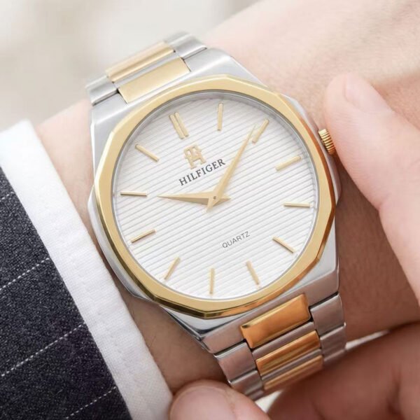White & Rose Gold Watch - Legacy Select