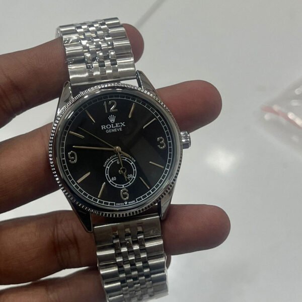 Black & Silver Watch - Nova Heritage