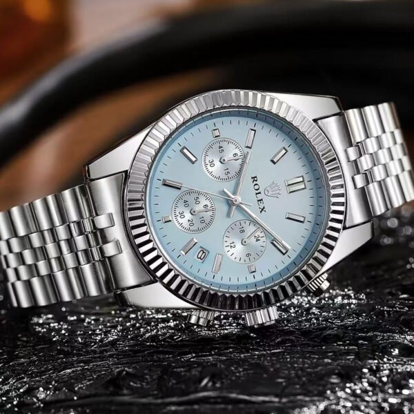 Blue & Silver Watch - Apex Elite