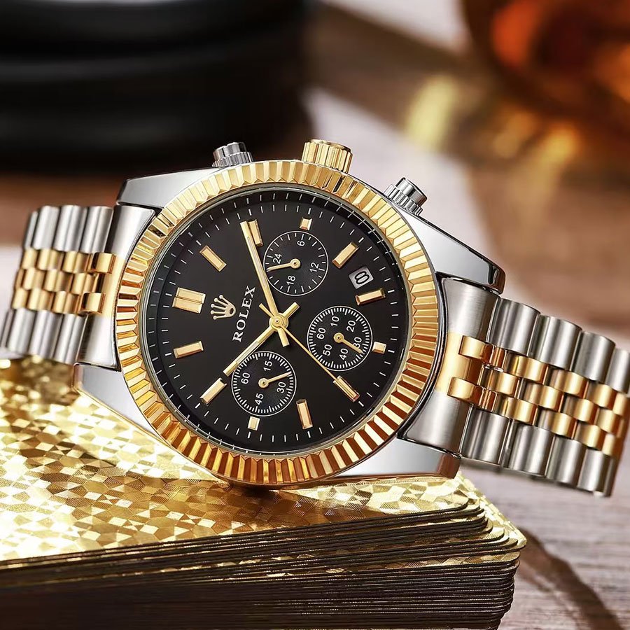 Silver & Rose Gold Watch - Orion Craft