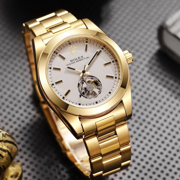 White & Gold Watch - Summit Spirit