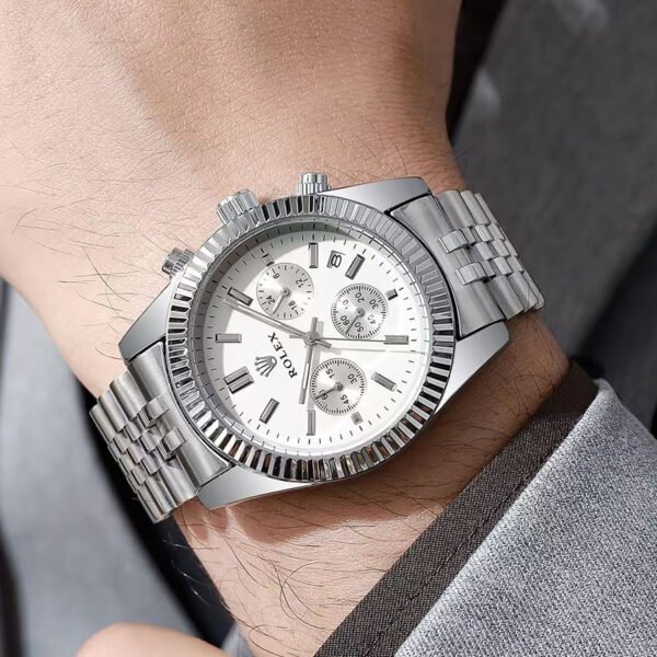 Silver Watch - Cascade Form