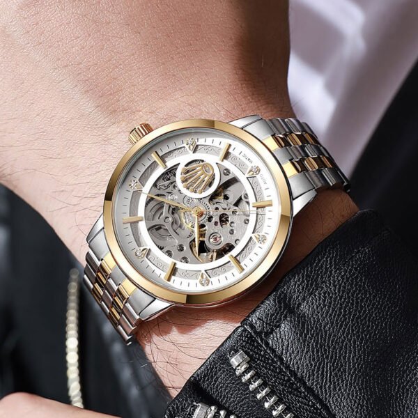Rose Gold Automatic Watch - Monarch Signature