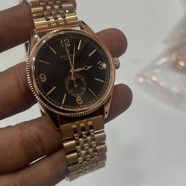 Black & Gold Watch - Ember Classic