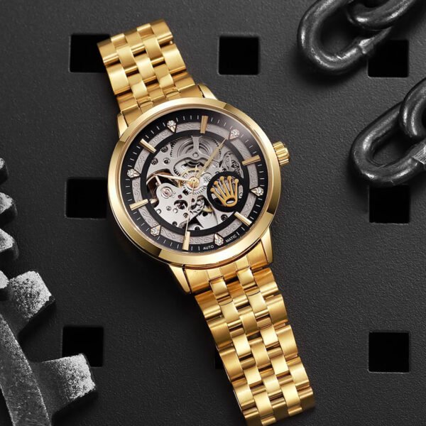 Gold Automatic Watch - Legacy Classic