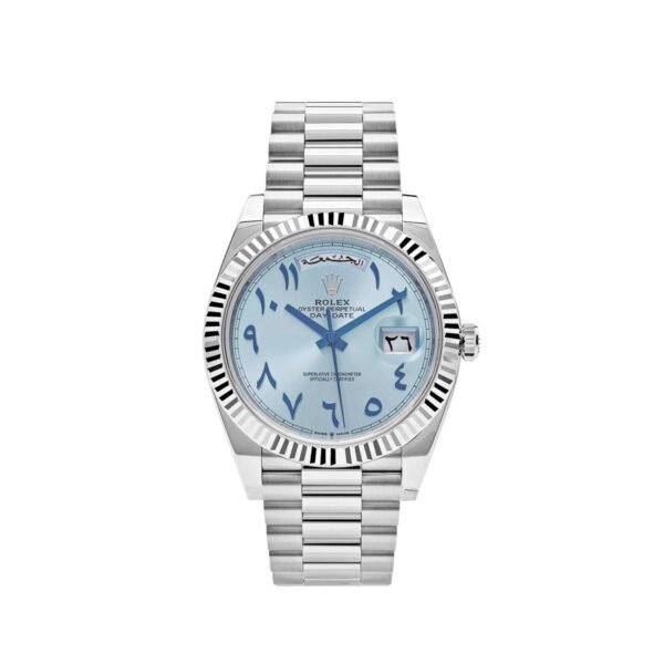 Silver & Blue Watch - Apex Spirit