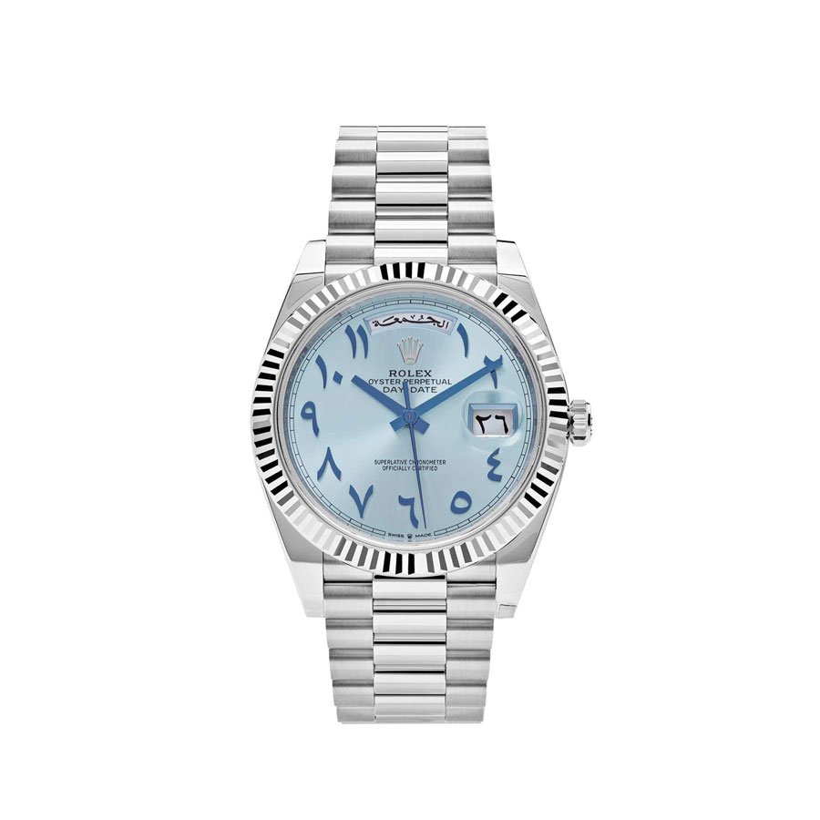 Silver & Blue Watch - Apex Spirit