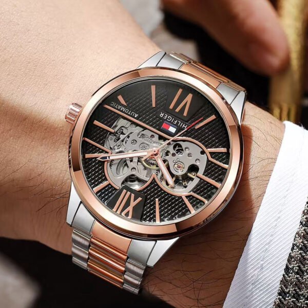 Silver & Rose Gold Watch - Crest Core
