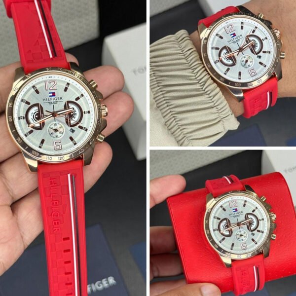 Red & White Watch - Nova Elite