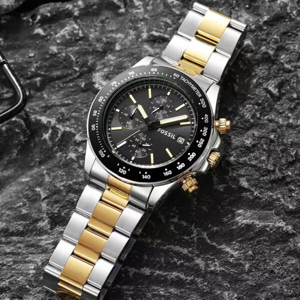 Silver Two-Tone Watch - Legacy Craft