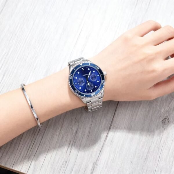 Blue & Silver Watch - Aurora Craft