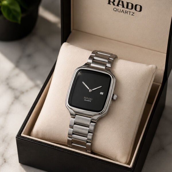 Black & Silver Watch - Nova Classic
