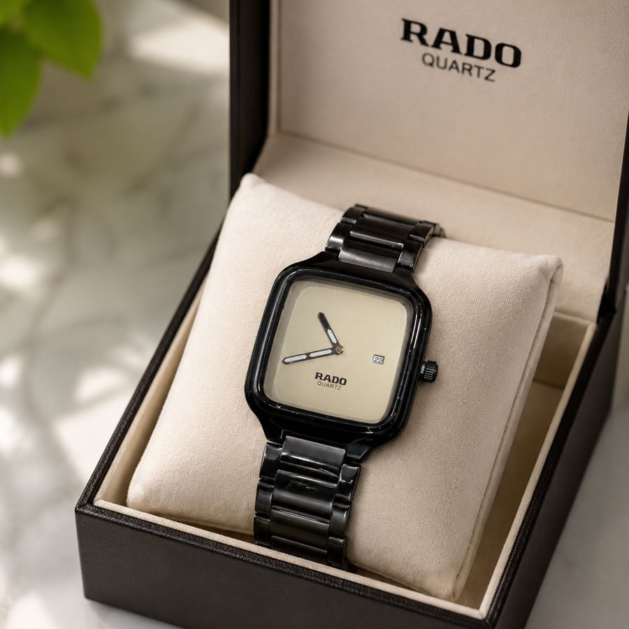 Black & White Watch - Harbor Studio