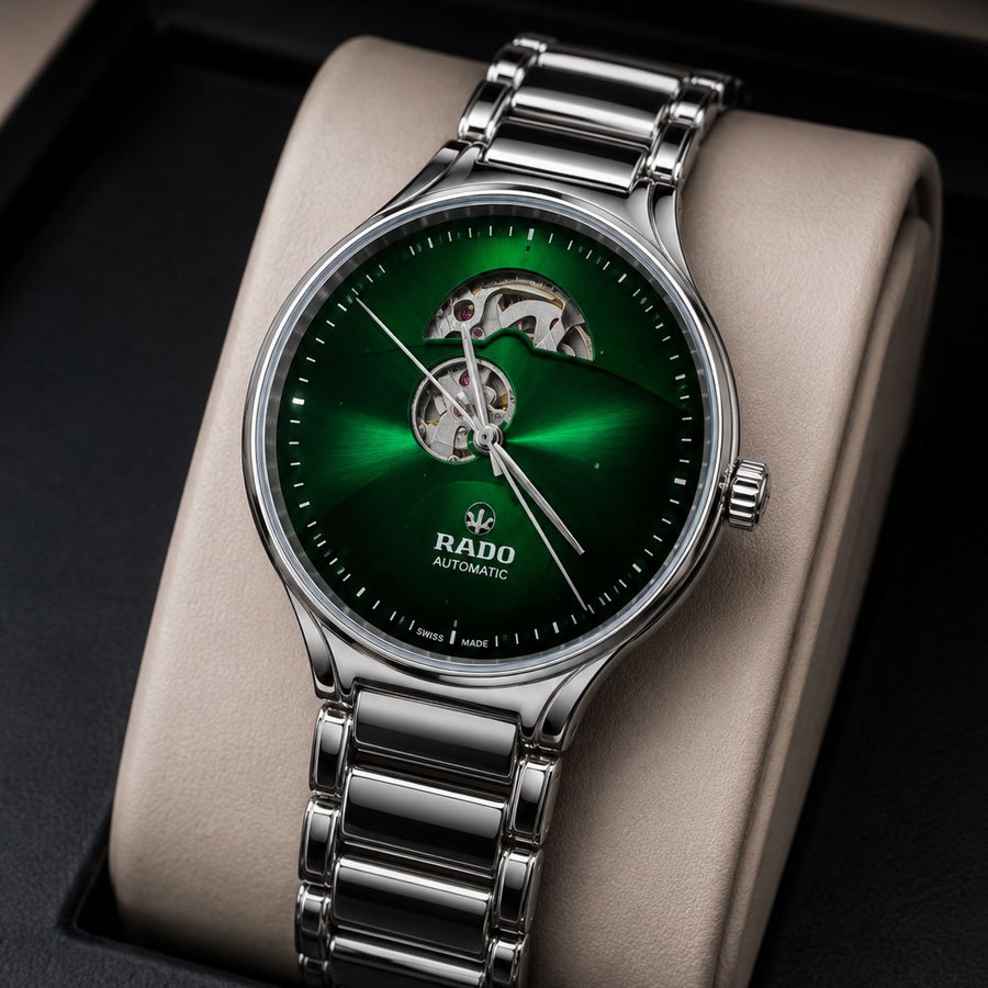 Green & Silver Watch - Horizon Classic