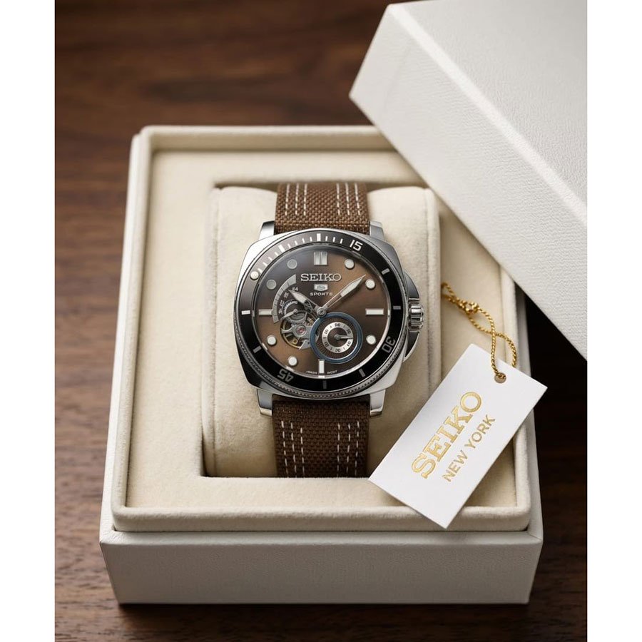 Brown Watch - Crest Craft