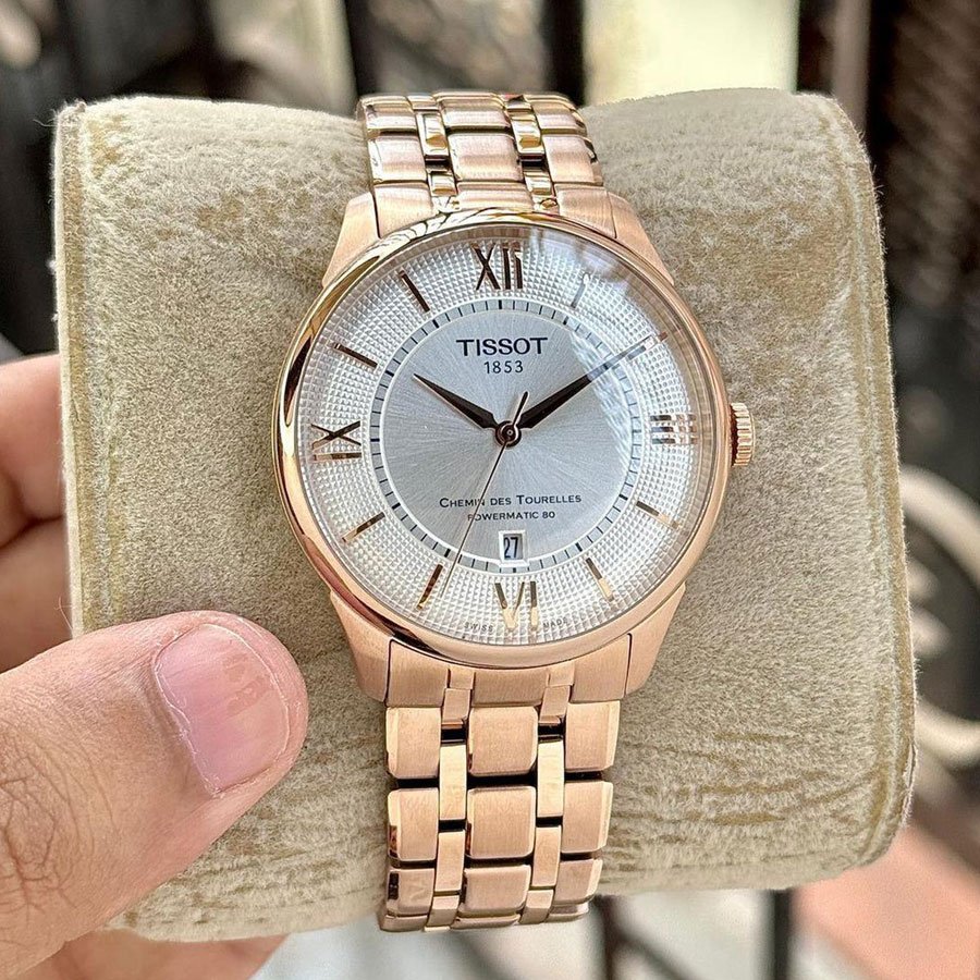 Rose Gold Watch - Apex Edge