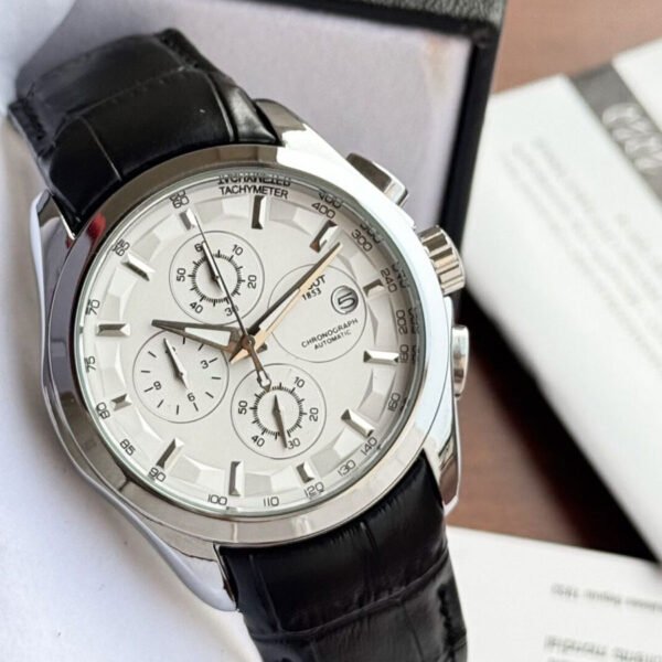 Silver & White Watch - Cascade Heritage
