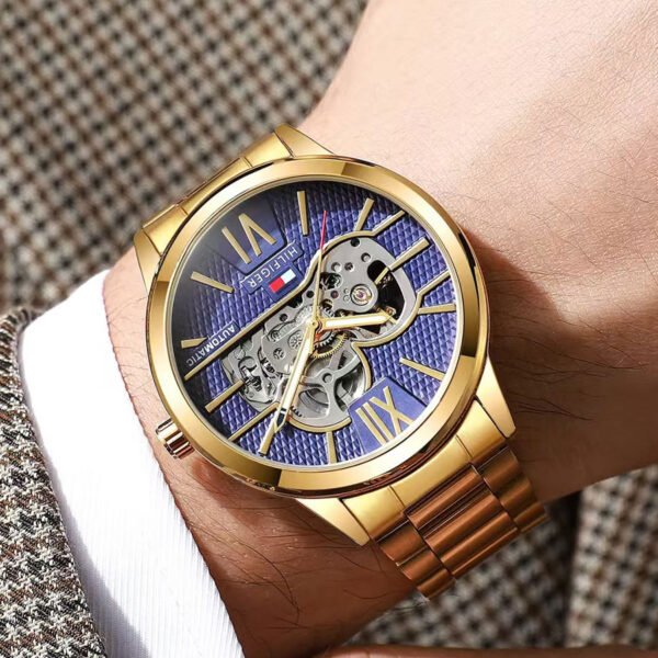 Gold Automatic Watch - Harbor Heritage
