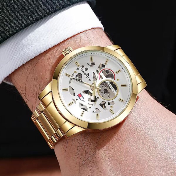 Gold Automatic Watch - Cascade Prime
